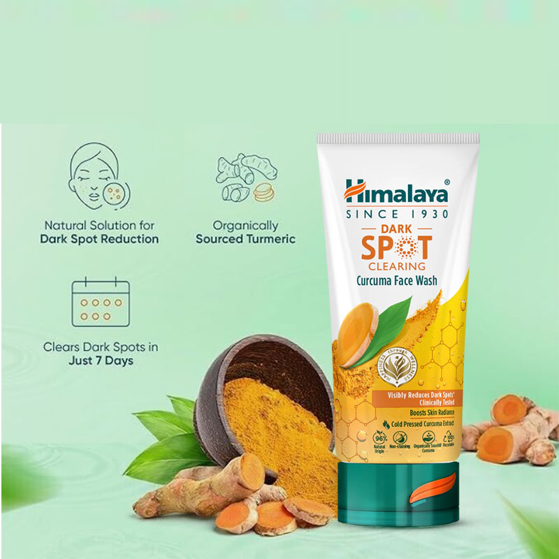 Himalaya Dark Spot Clearing Curcuma Face Wash