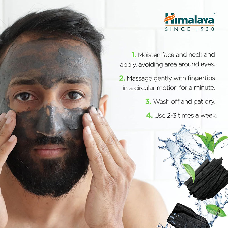 Himalaya Detoxifying Activated Charcoal And Green Tea Scrub
