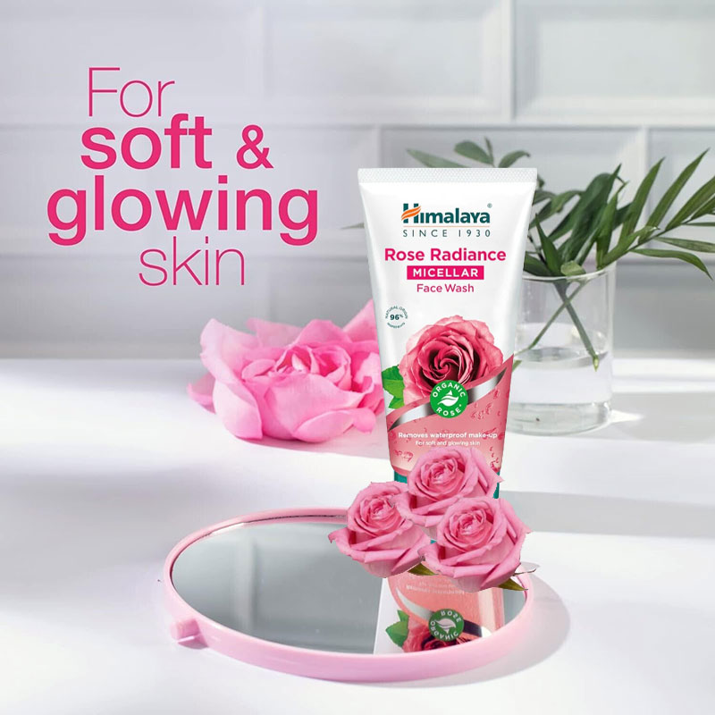 Himalaya Rose Radiance Micellar Face Wash