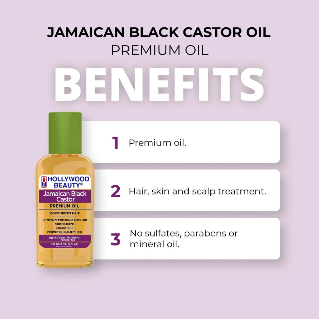 Hollywood Beauty Jamaican Black Castor Premium Oil