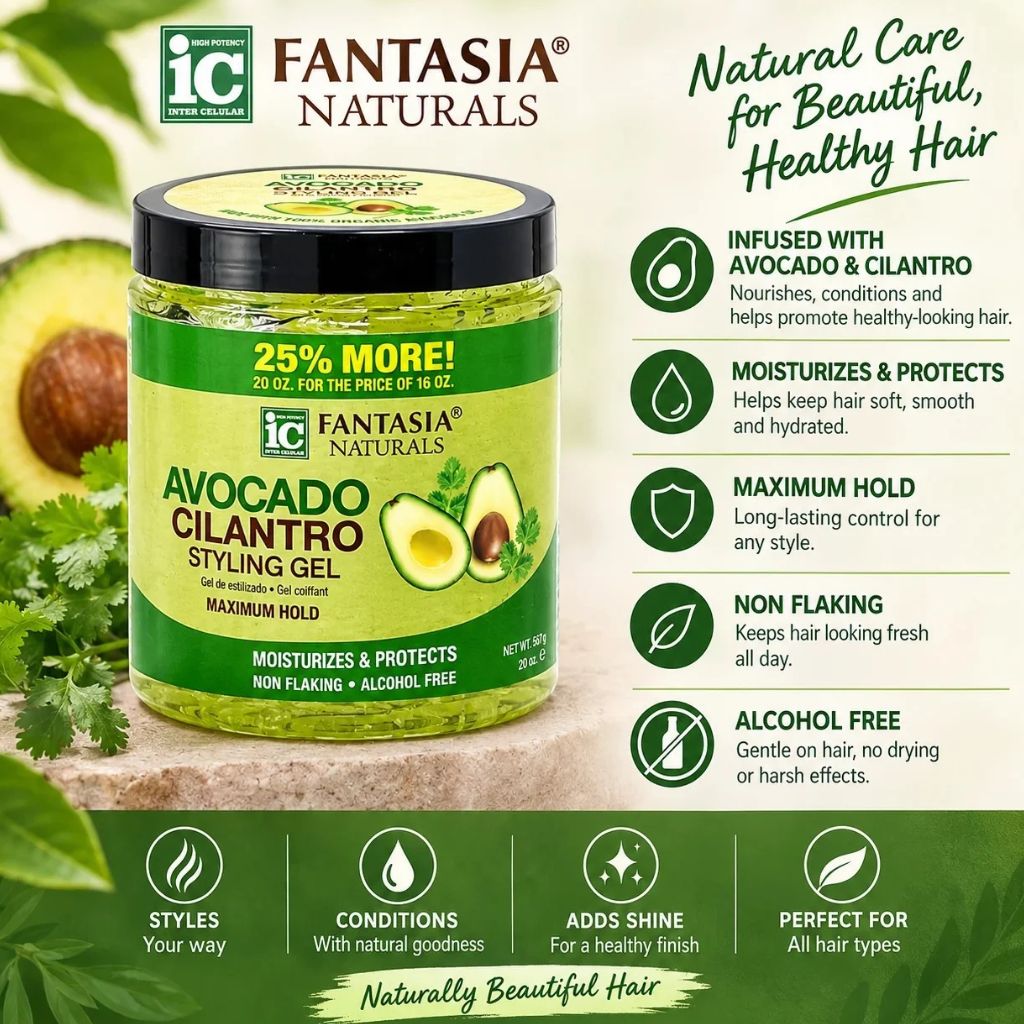 Avocado Cilantro Styling Gel