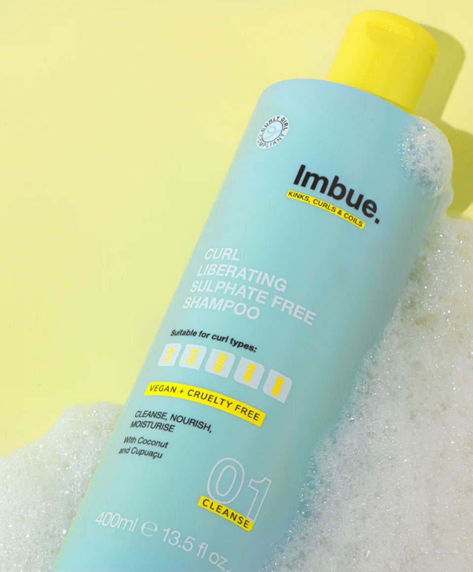 Imbue 01 Cleanse Curl Liberating Sulphate Free Shampoo