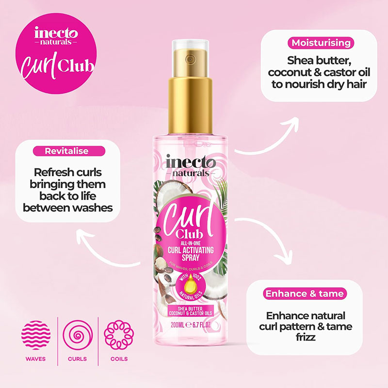 Curl Club All In One Curl Activating Spray