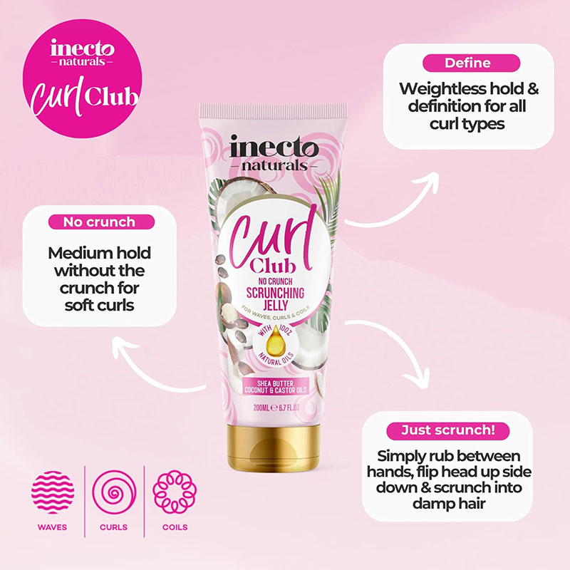 Curl Club No Crunch Scrunching Jelly