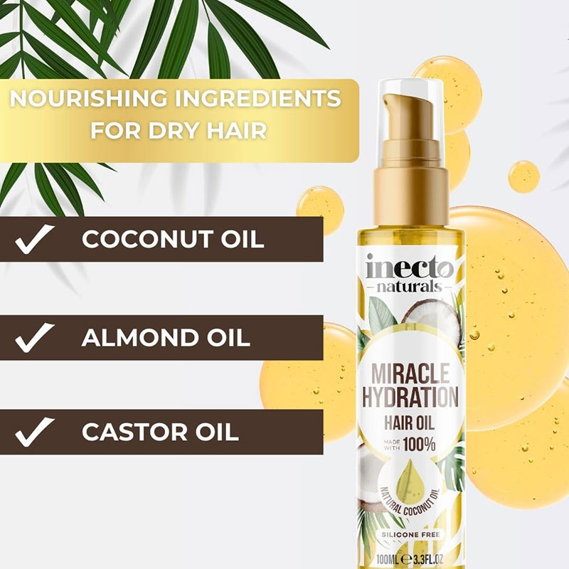 Inecto Naturals Miracle Hydration Hair Oil