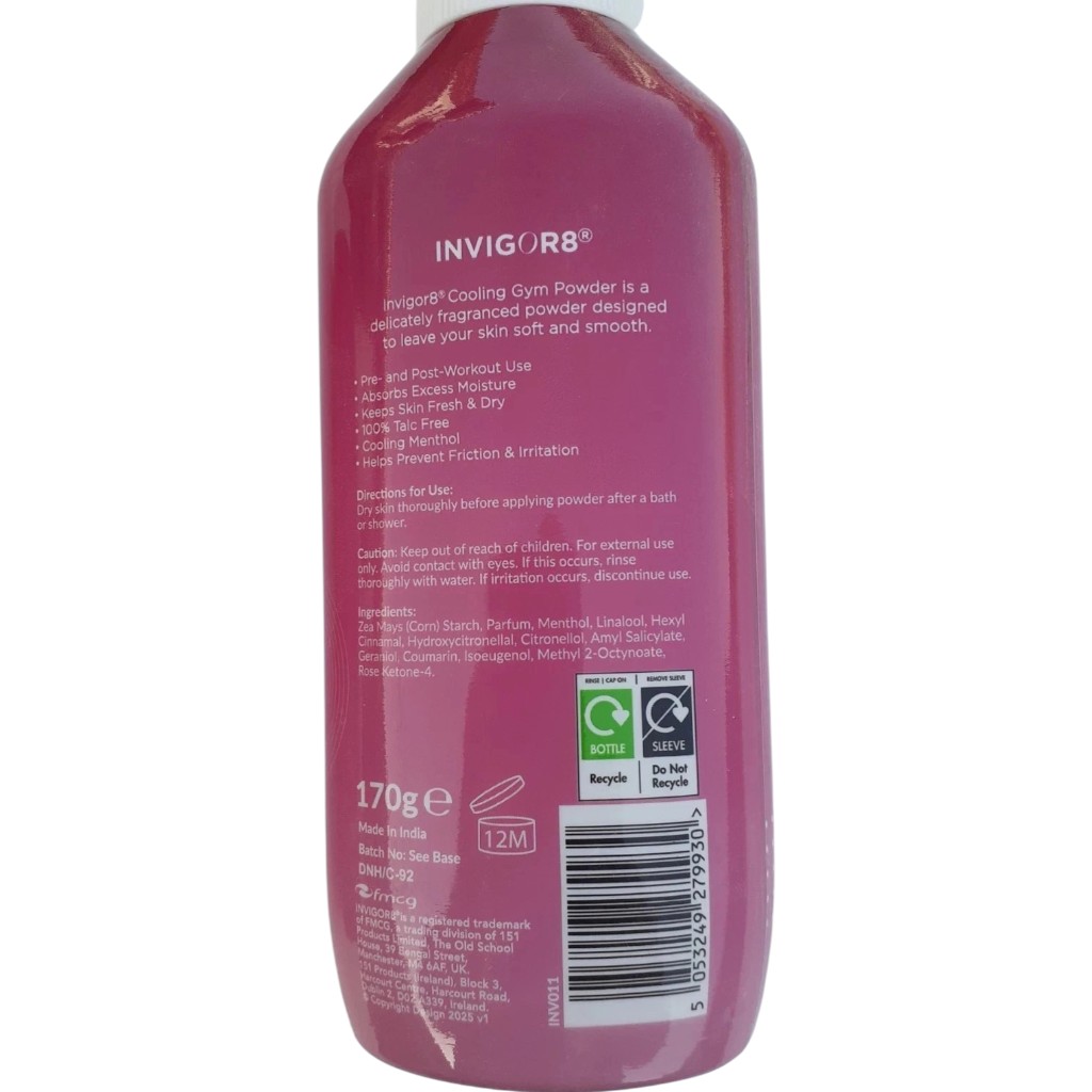 Invigor8 Cooling Gym Powder For Women