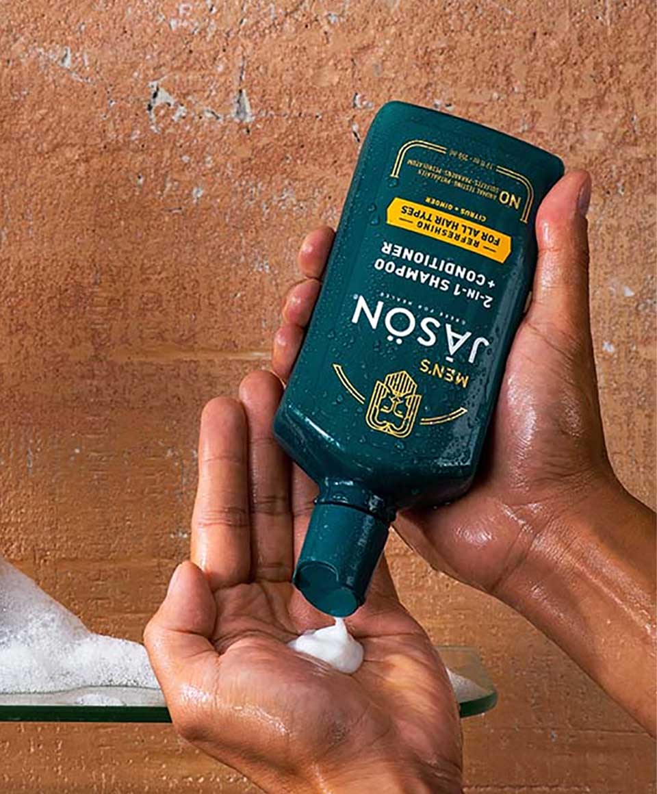 Mens Refreshing 2 In 1 Shampoo Conditioner