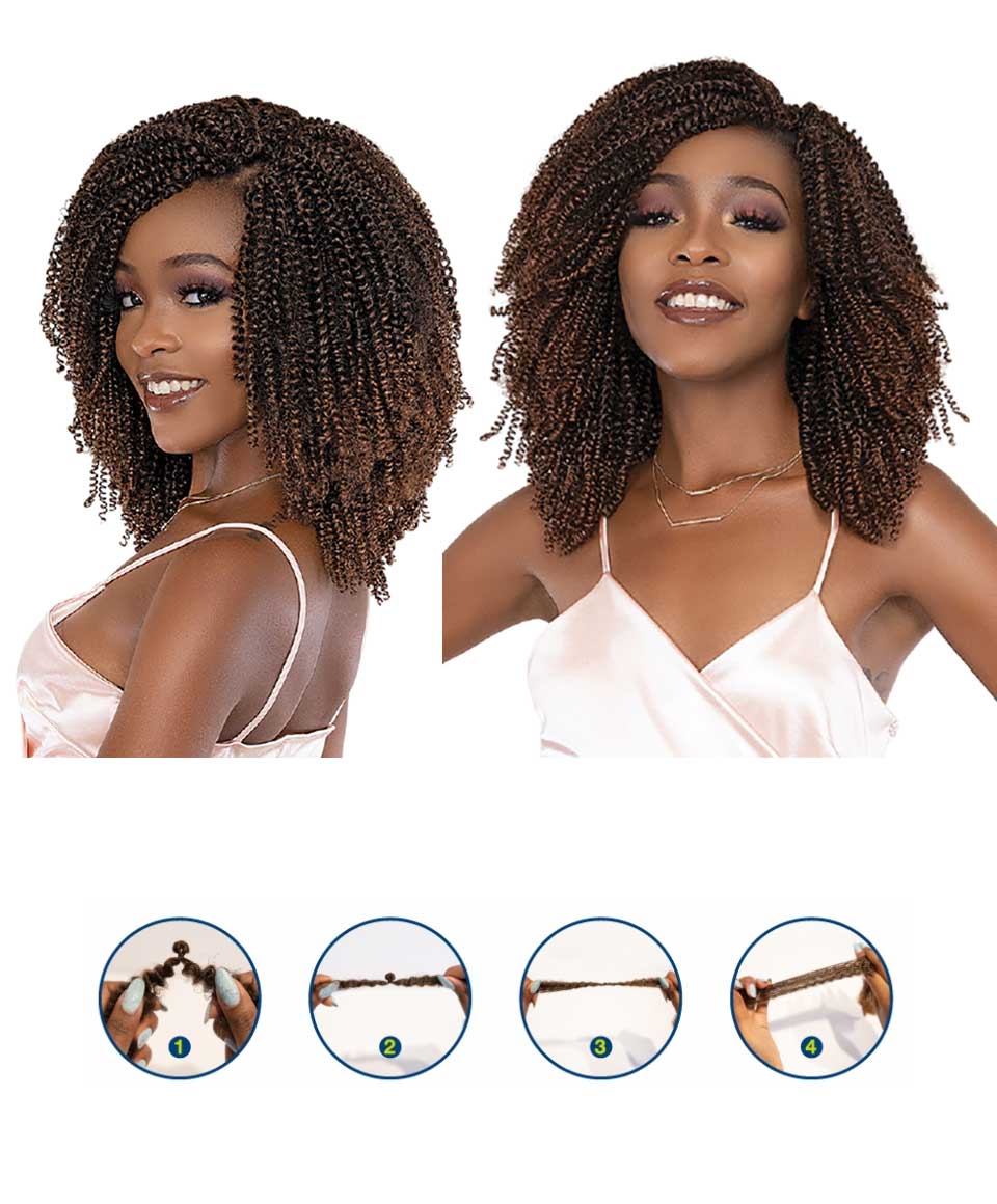 Nala Tress Afro Syn 2X Curl Bae 4A Braid