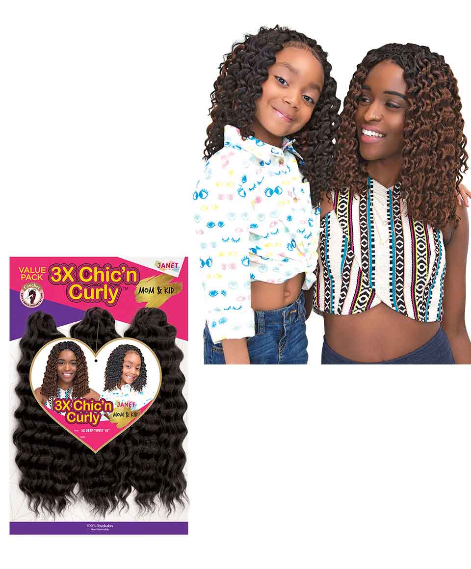 3X Chic N Curly Syn Deep Twist Braid