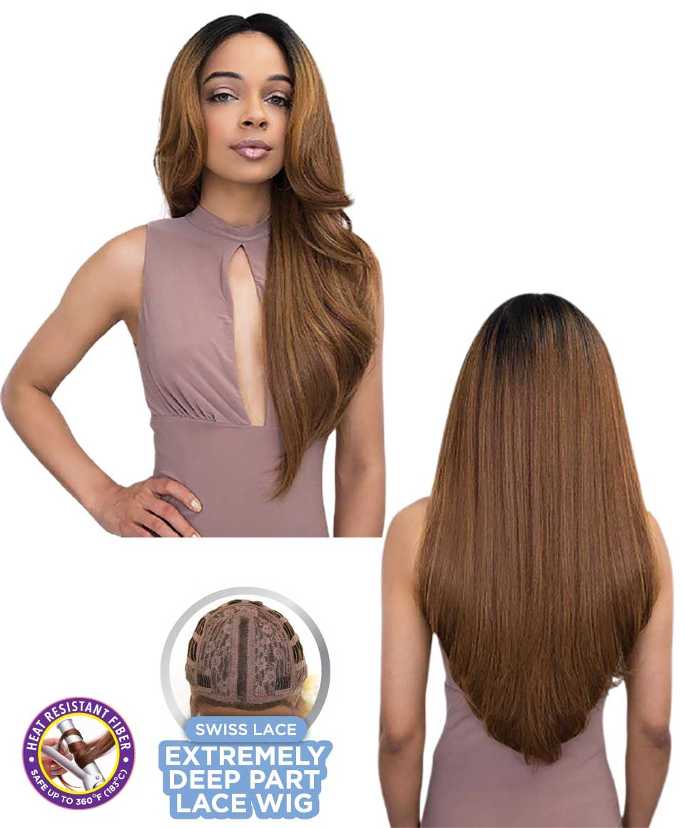 Extended Deep Part Syn June Lace Wig