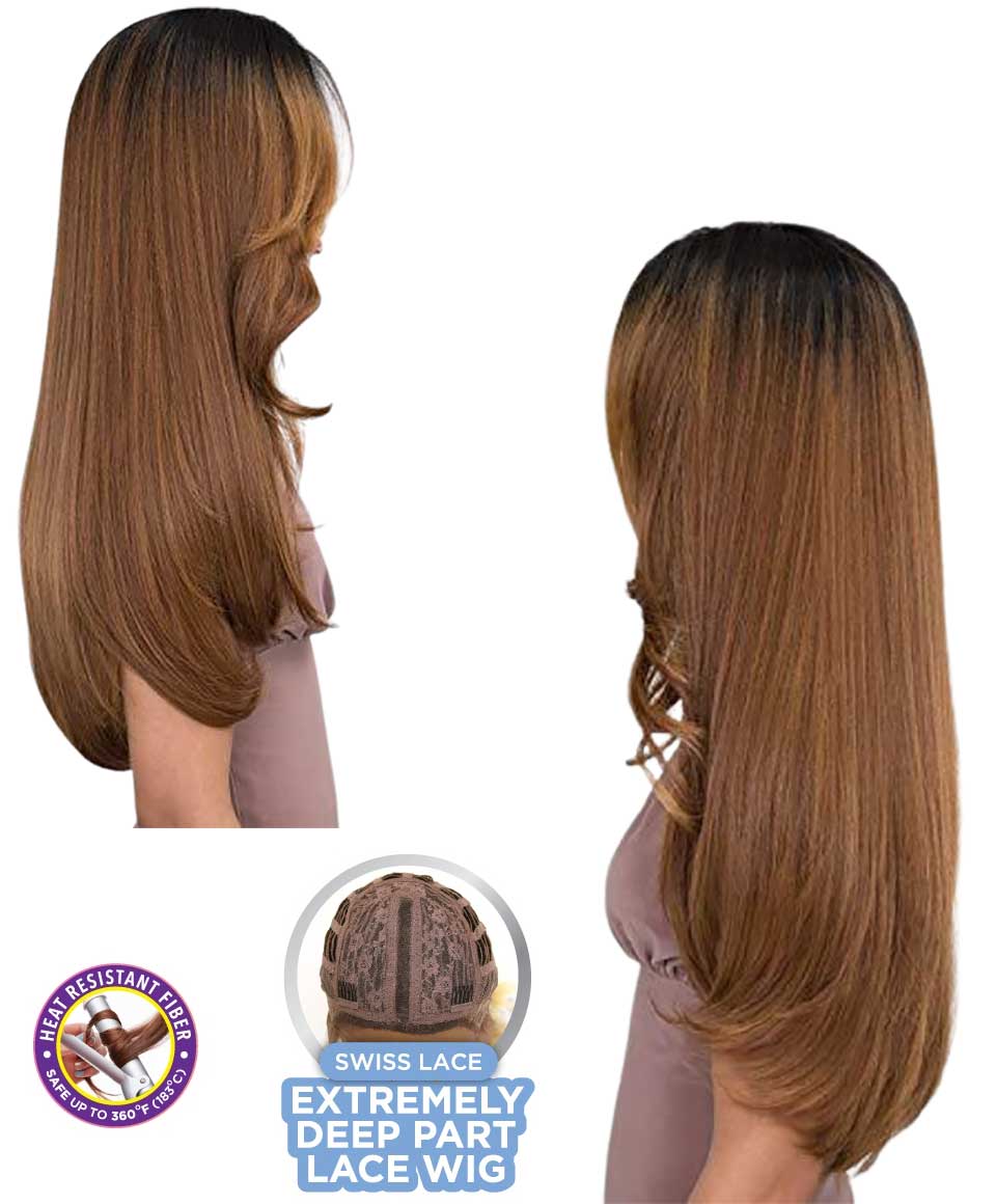 Extended Deep Part Syn June Lace Wig