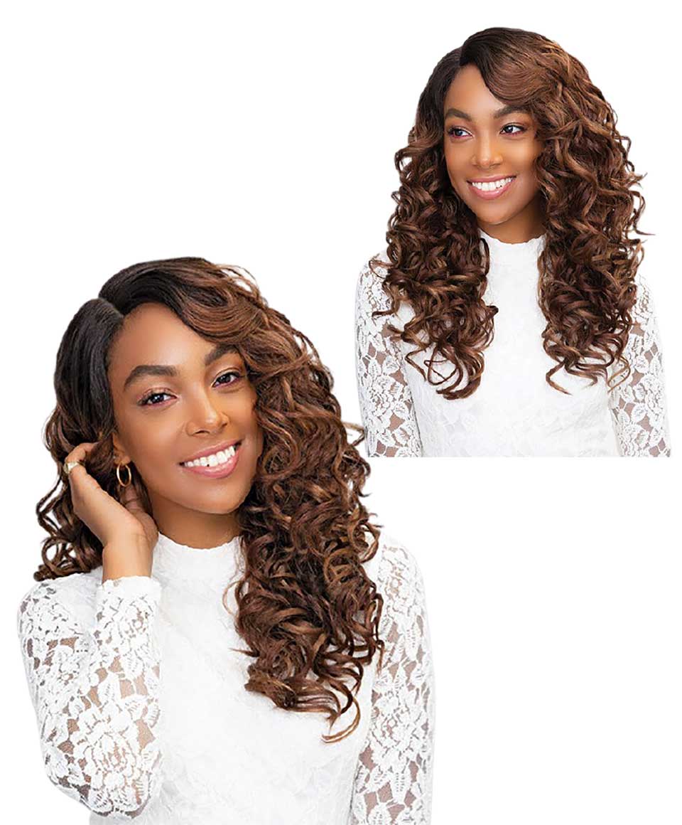 Extended Deep Part Syn Syndra Lace Wig
