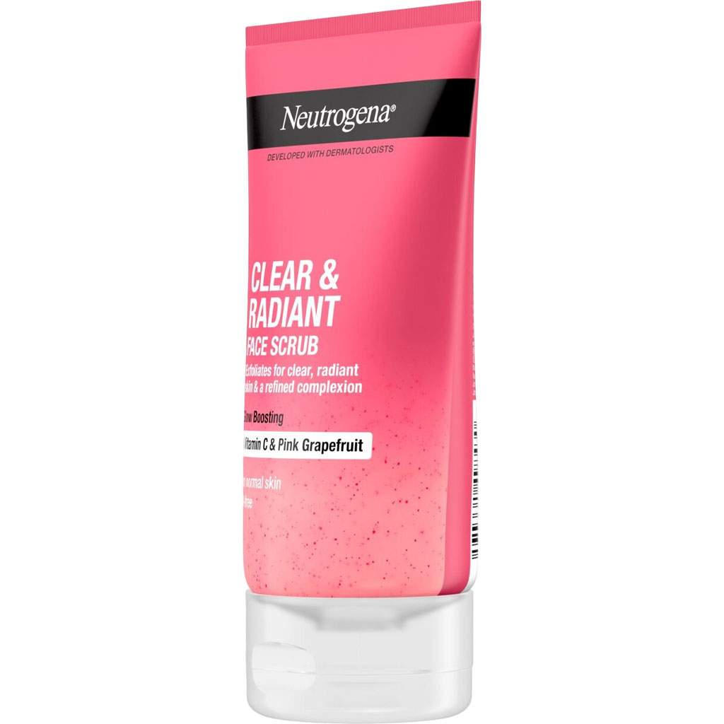 Neutrogena Refreshingly Clear Pink Grapefruit Daily Exfoliator Scrub