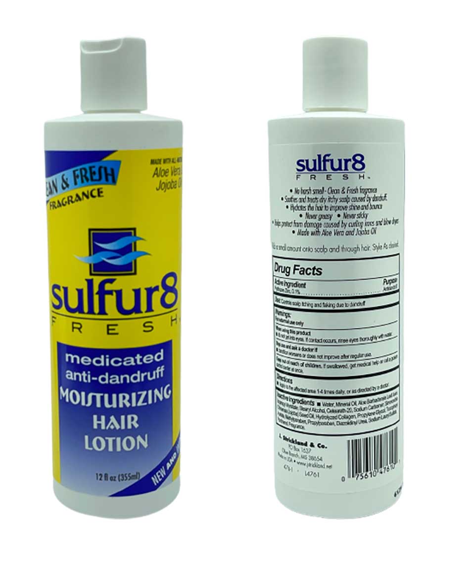 Sulfur 8 Fresh Medicated Anti Dandruff Hair Lotion