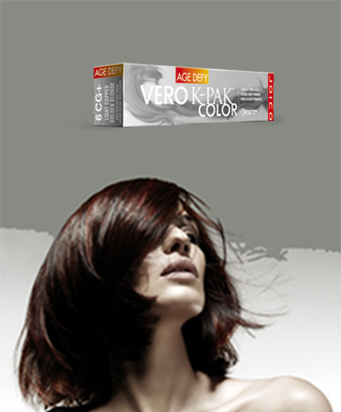 Vero K Pak Age Defy Copper Gold Permanent Creme Color