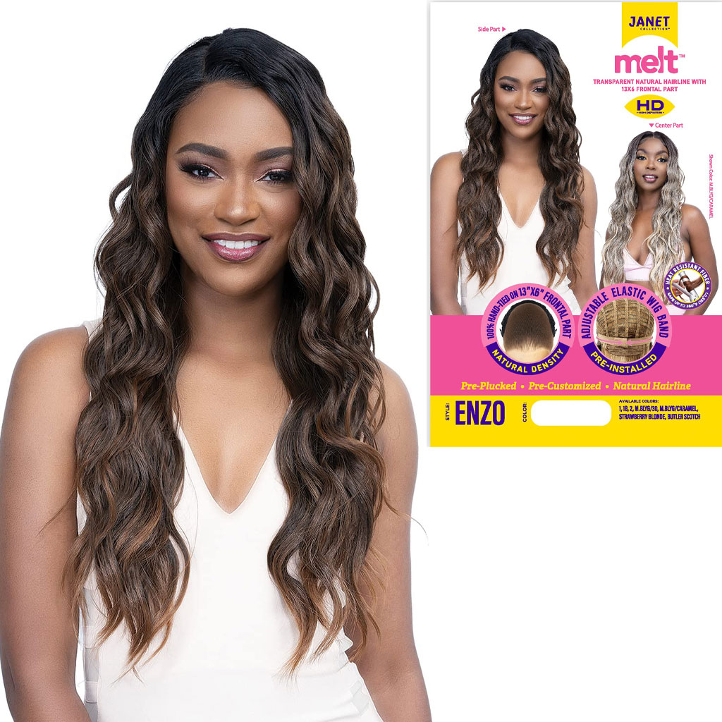 Melt HD Transparent Swiss Synthetic Lace Wig Enzo