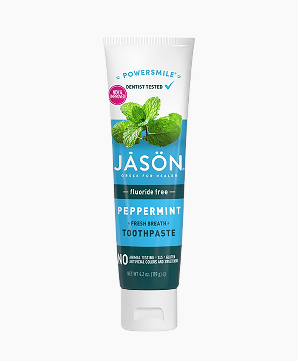 Jason Fluoride Free Peppermint Toothpaste