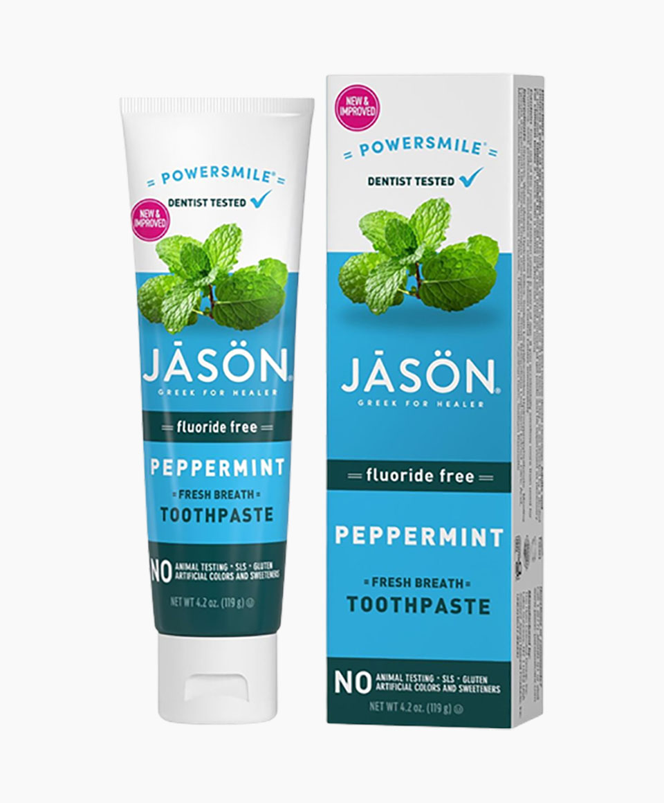 Jason Fluoride Free Peppermint Toothpaste