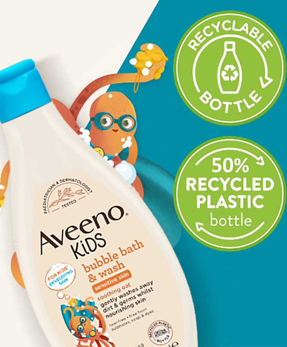 Aveeno Kids Bubble Bath And Wash