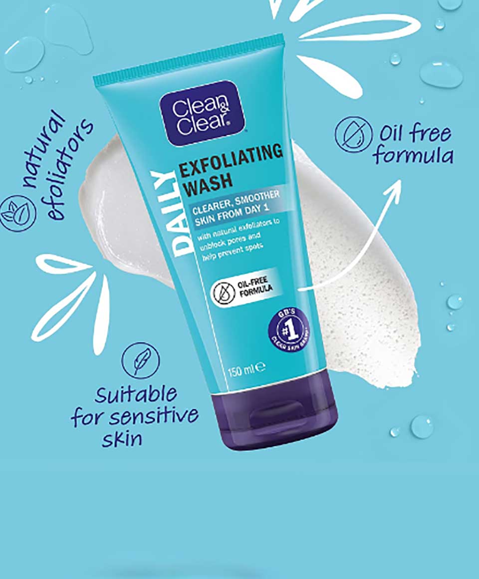 Clean And Clear Exfoliating Daily Wash