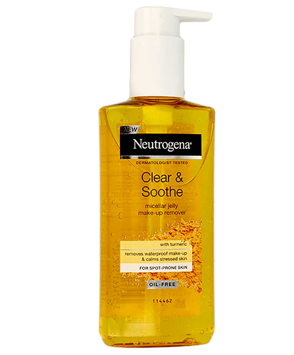 Neutrogena Clear And Soothe Make Up Remover With Turmeric