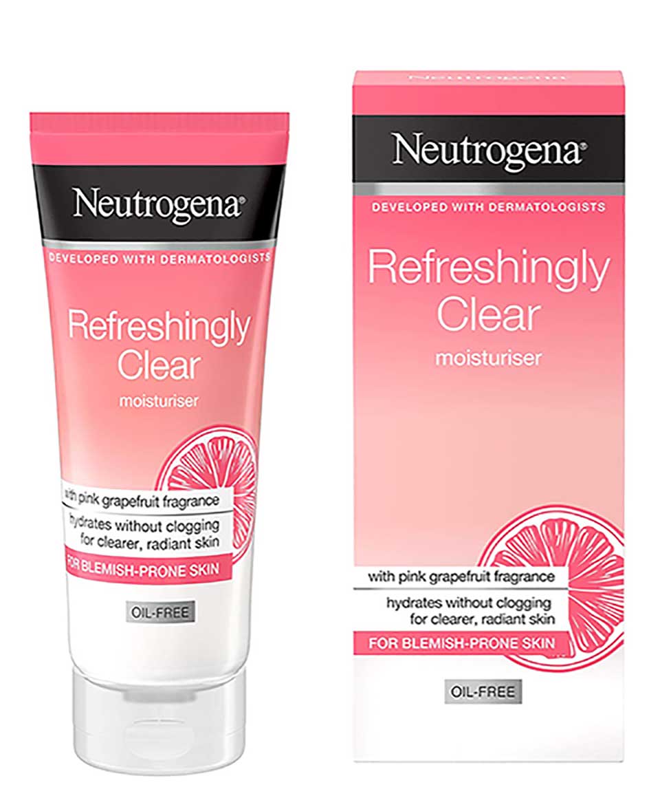 Neutrogena Refreshingly Clear Pink Grapefruit Oil Free Moisturiser