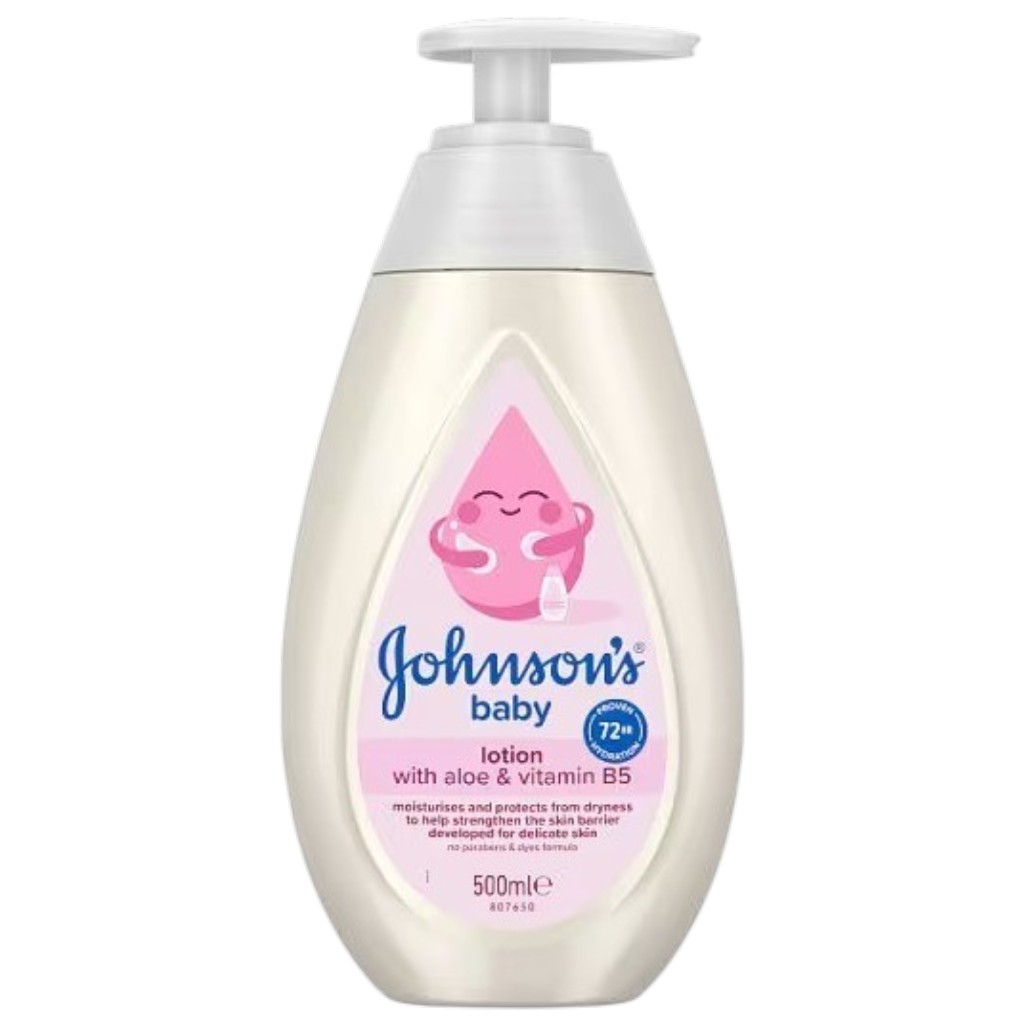 Johnsons Baby Lotion With Aloe And Vitamin B5