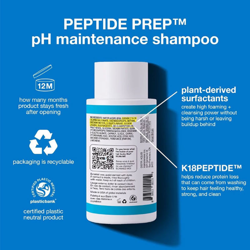 K18 Peptide Prep Ph Maintenance Shampoo