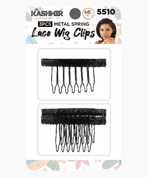 Kashmir Metal Spring Lace Wig Clips 5510