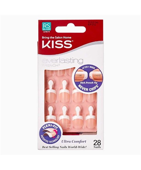 Kiss Everlasting French Ultra Comfort Nails EF01