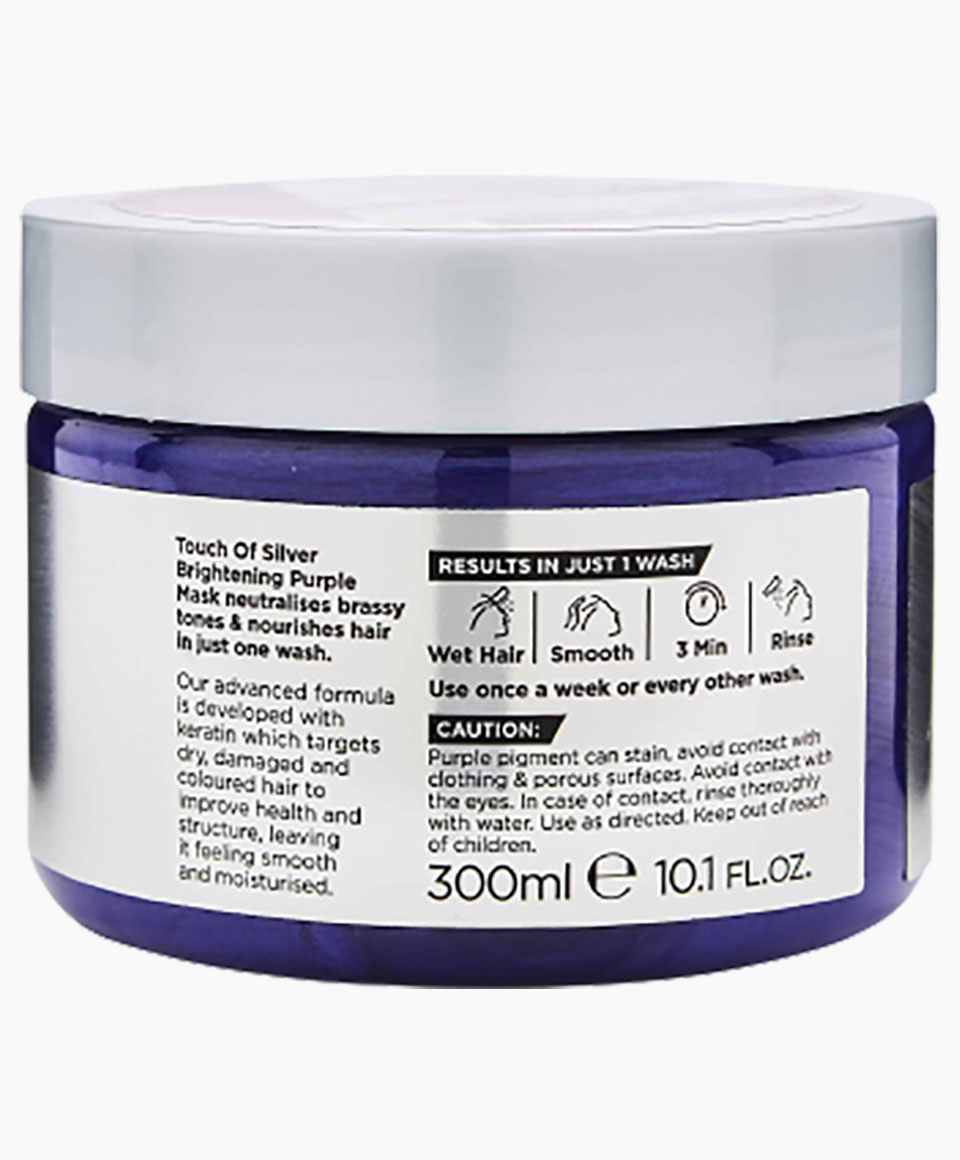 Provoke Touch Of Silver Brightening Purple Mask