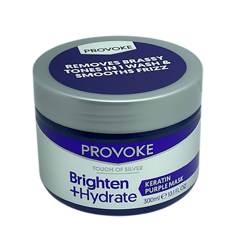 Provoke Touch Of Silver Brighten And Hydrate Keratin Purple Mask