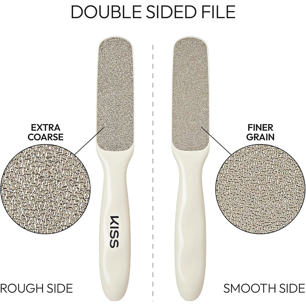 Kiss Nickel Double Sided Foot File FF22