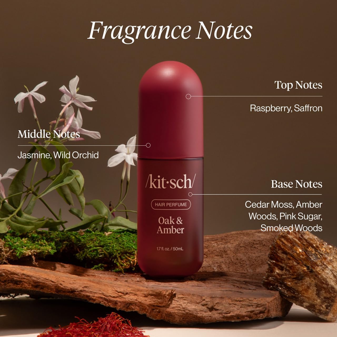 Kitsch Hair Perfume Oak And Amber