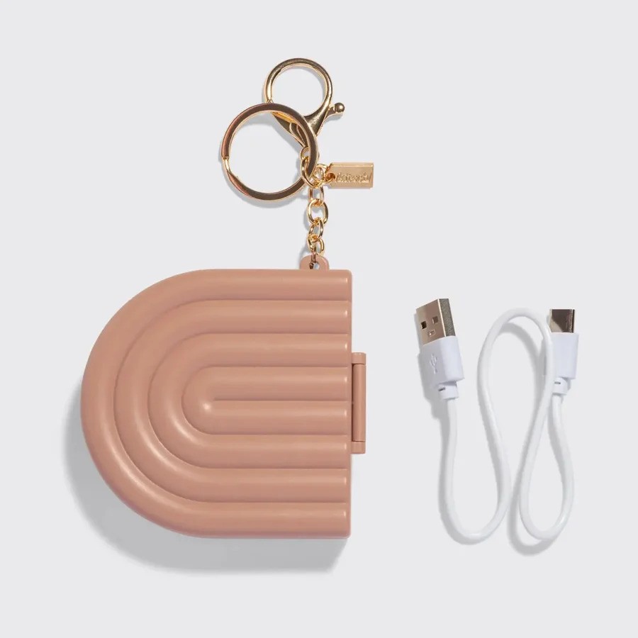 Kitsch LED Compact Mirror Keychain