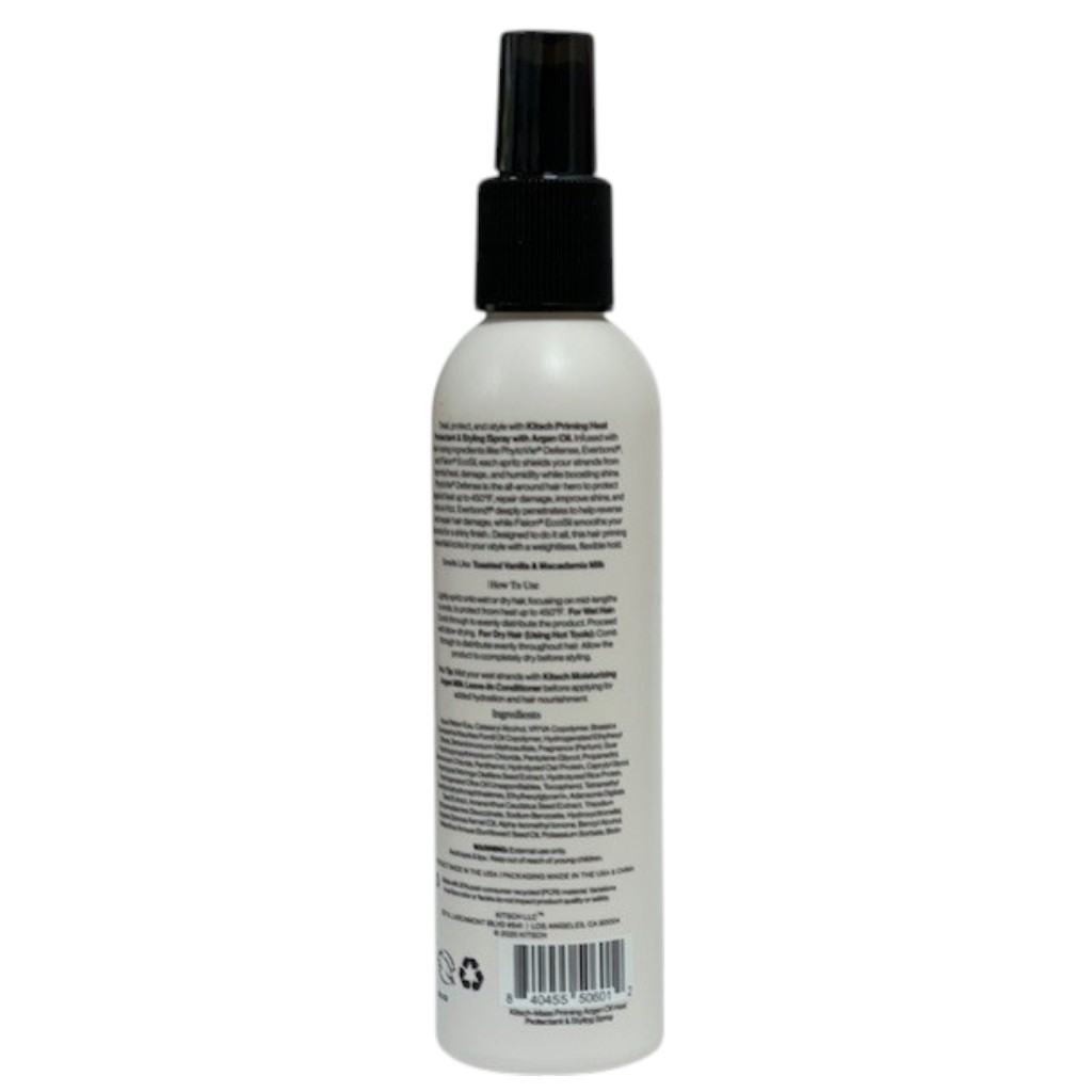 Kitsch Priming Heat Protectant And Styling Spray With Argan Oil
