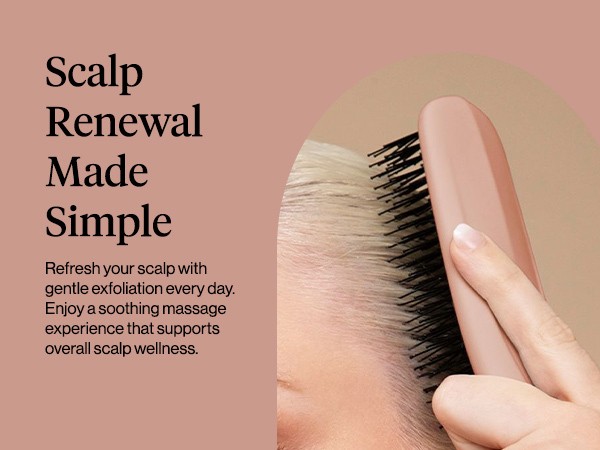 Kitsch Stimulating Scalp Renewal Brush Terracotta