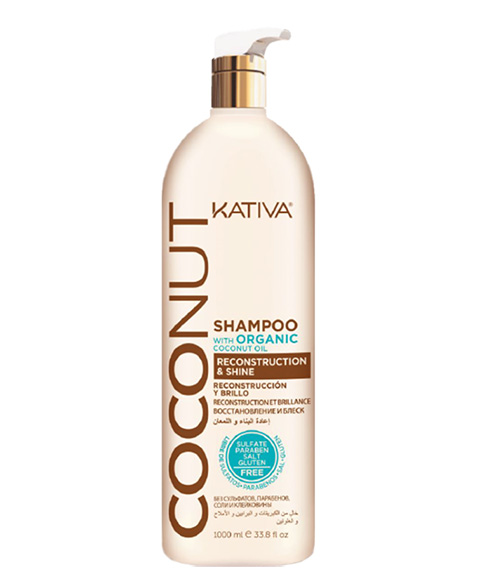 Coconut Organic Oil Reconstruction Shampoo