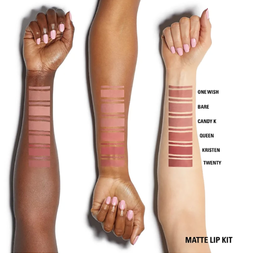 Matte Liquid Matte Lipstick And Lip Liner 302 Snow Way Bae