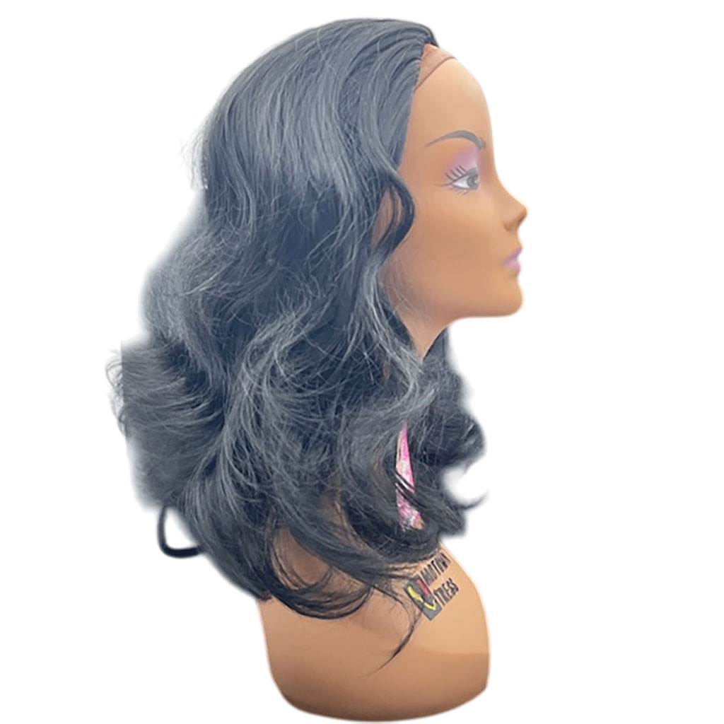 LA Trend Synthetic Shirley Half Wig