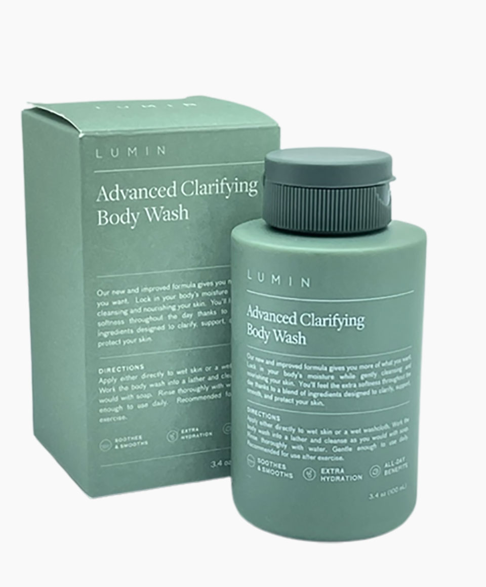 Lumin Advanced Clarifying Body Wash Lumin Pak Cosmetic