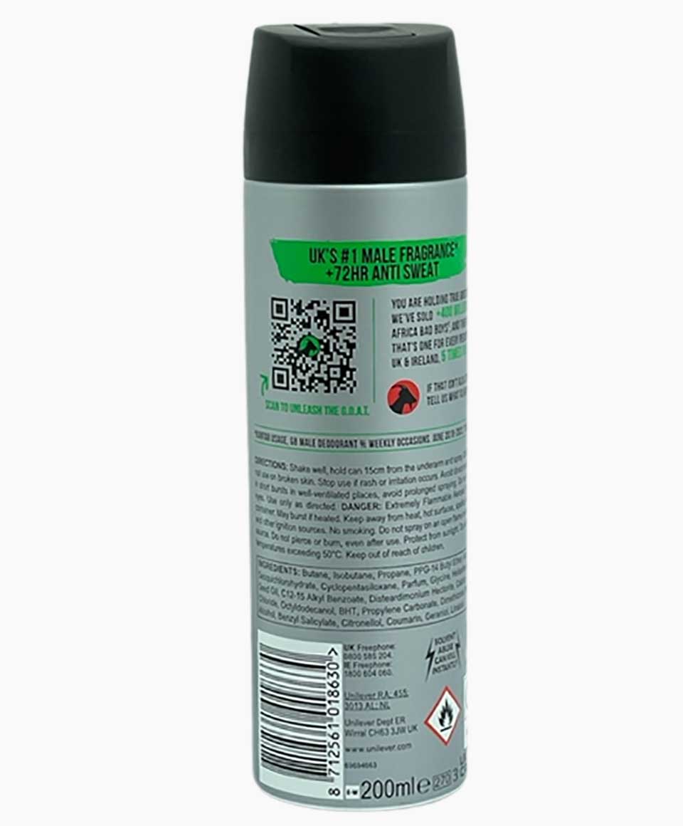 Africa Dry 48H Anti Perspirant Deodorant Spray