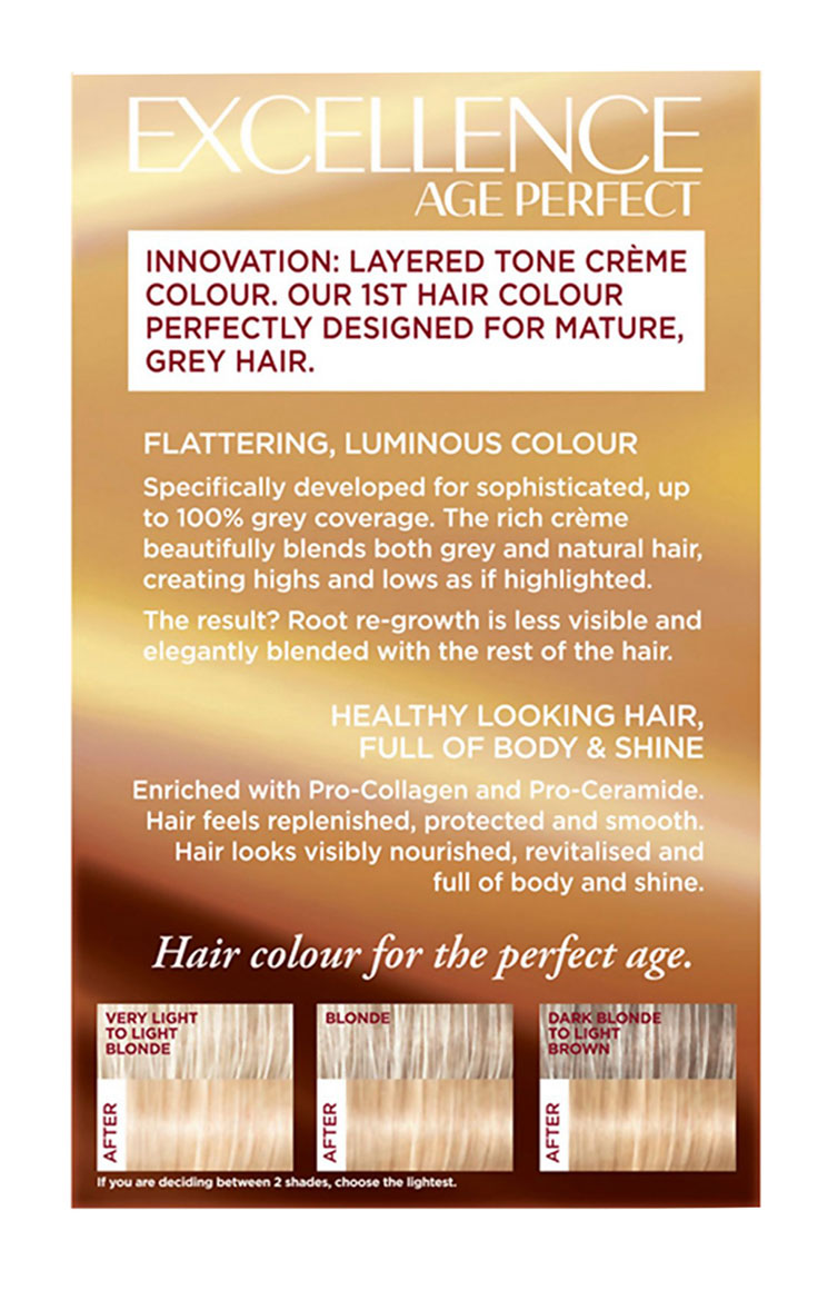 Age Perfect Layered Tone Flattering Creme Colour 9.31 Light Beige Blonde