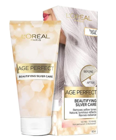 Age Perfect Beautifying Silver Care Color Touch Of Pearl