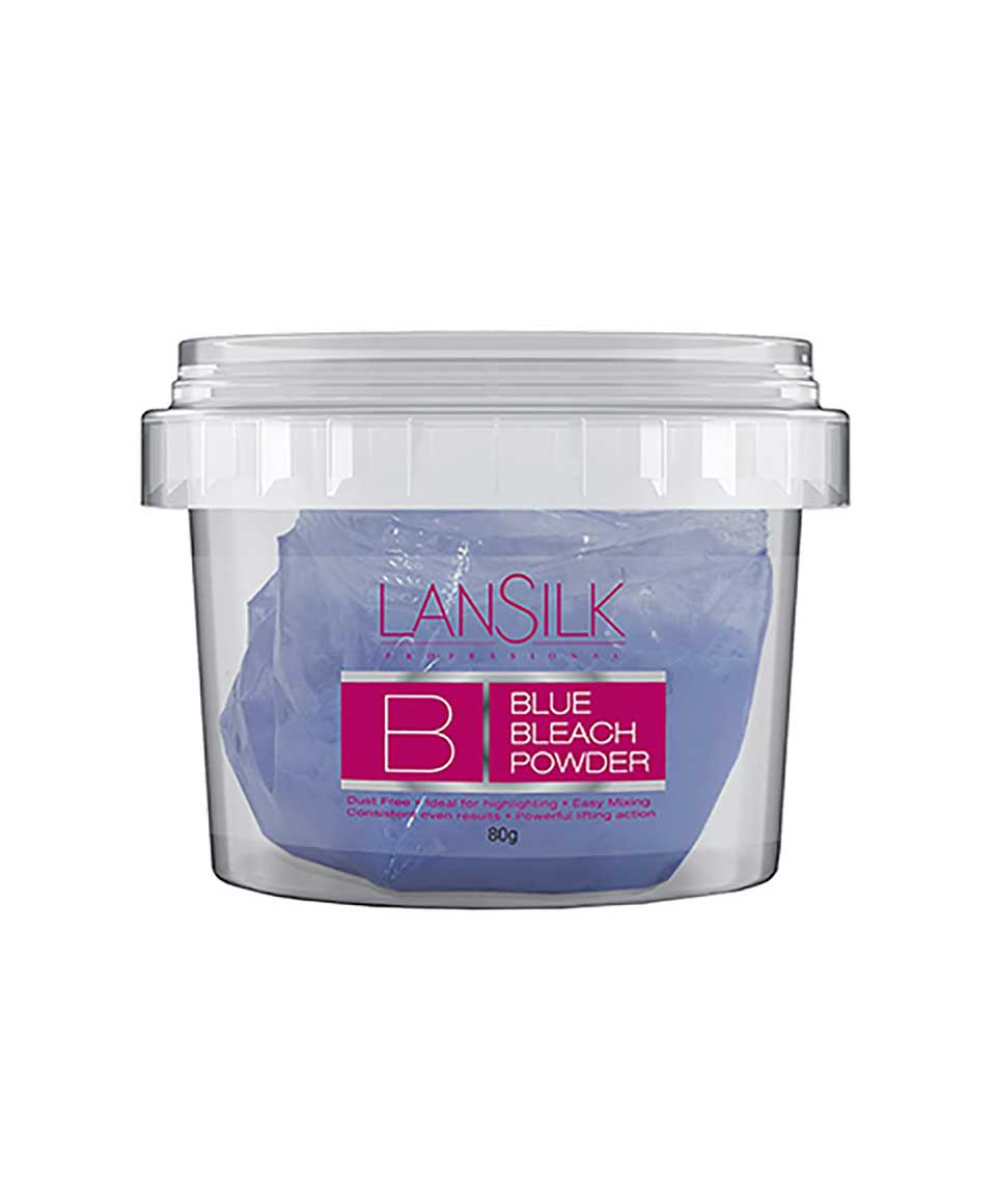 Lansilk Professional Blue Bleach Powder