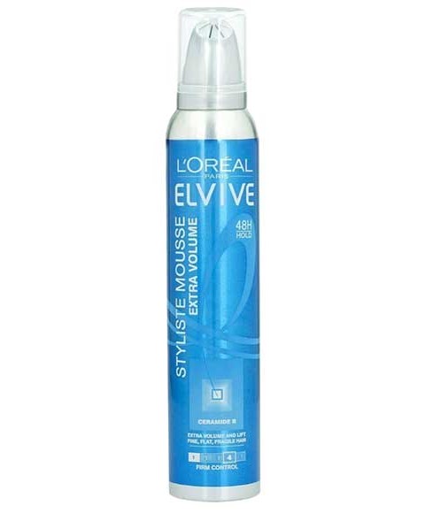 Elvive Styliste Extra Volume Styling Mousse