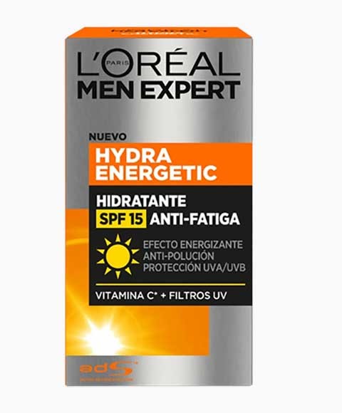 Men Expert Hydra Energetic Anti Fatique Moisturiser SPF15