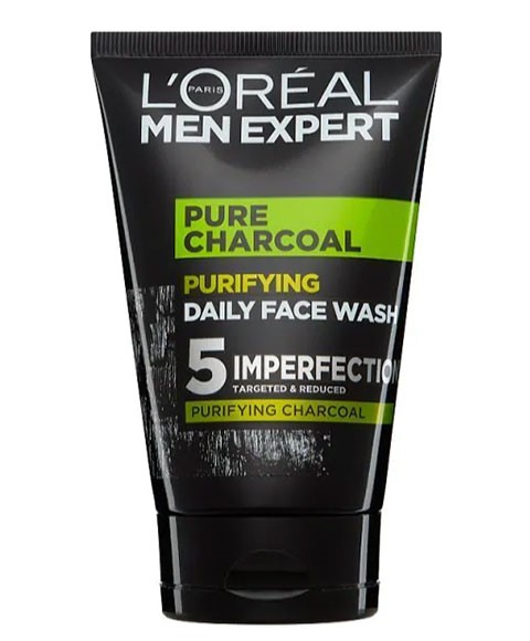 Men Expert Pure Charcoal Purifying Daily Face Wash