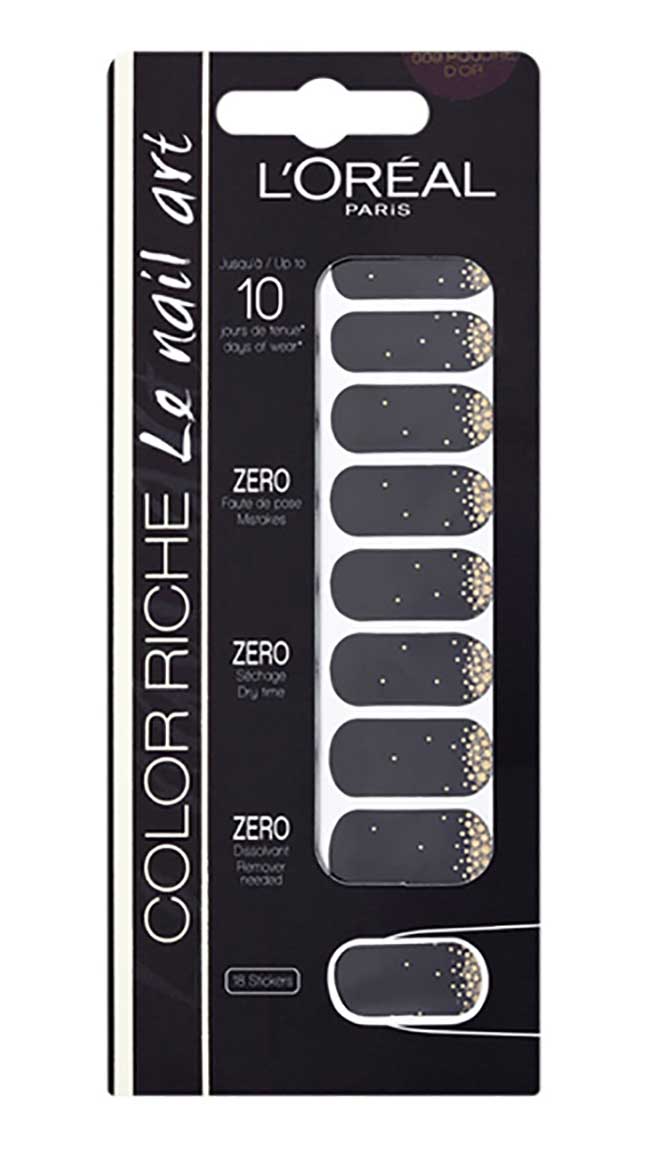 Color Riche Le Nail Art 009 Poudre Dor