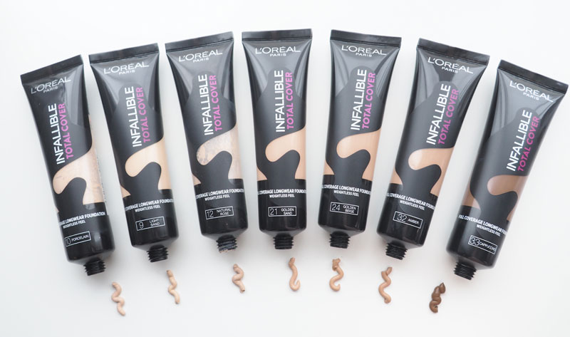 Infallible Total Cover Full Coverage Longwear Foundation
